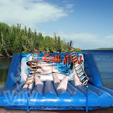 Ladder Shark competition inflatable product photo