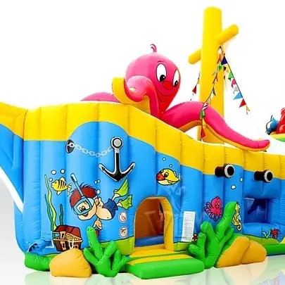 Ship Water World - Collection Underwater World commercial inflatable ship attraction