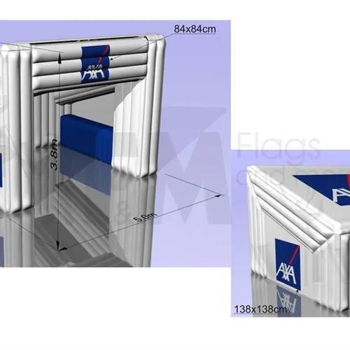 Slanted bar commercial custom inflatable