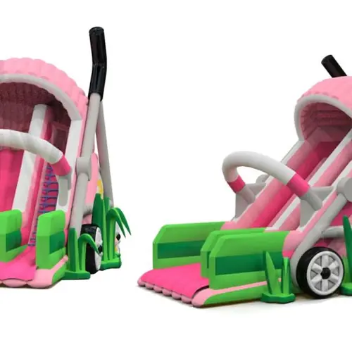 Slide Baby stroller MINI 8 m commercial inflatable slide