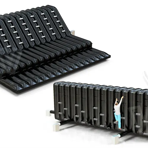 Slide black 8.8 x 7 m commercial inflatable slide