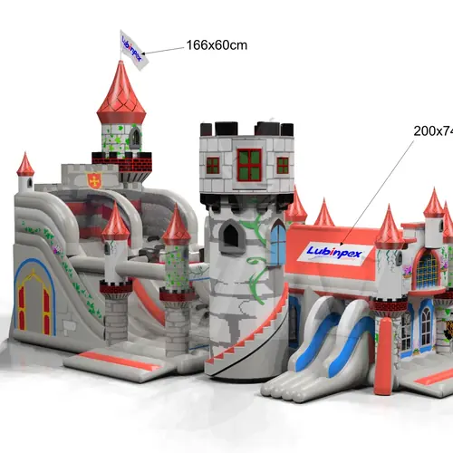 Slide Castle commercial inflatable active center