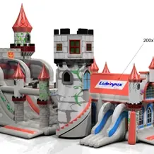 Slide Castle with Active Center inflatable product
