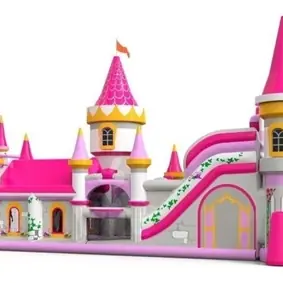 Slide Castle with Active Center - Castle Collection inflatable product