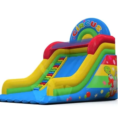 Circus commercial inflatable slide