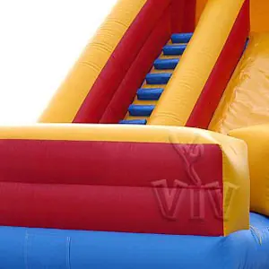 Slide Classic with a barrier Basic commercial inflatable slide