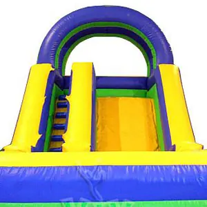 Slide Classic with a barrier commercial inflatable slide