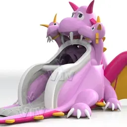 Dragon Castle commercial inflatable slide