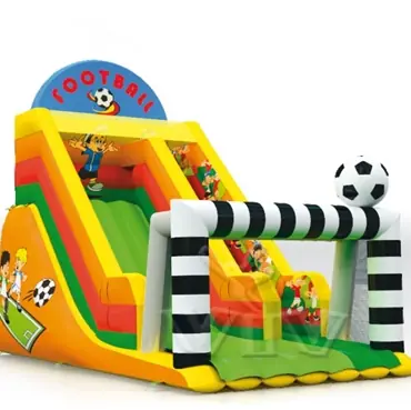 Football commercial inflatable slide