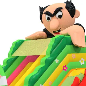 Slide Gargamel - Collection Smurf commercial inflatable slide