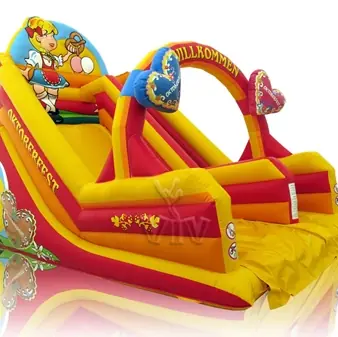 Helga Oktoberfest commercial inflatable slide