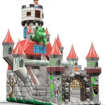 King Arthur commercial inflatable slide