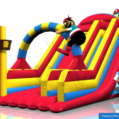 Slide Pirate 12 x 6.8 x 8.5 m commercial inflatable slide
