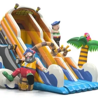 Pirate Collection commercial inflatable slide