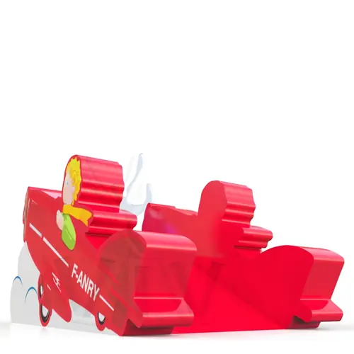 Plane Slide foam soft play element for dry indoor play areas