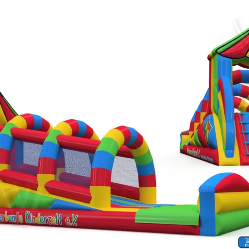 Slide rolls 10.3 x 3.9 x 5 m commercial inflatable slide