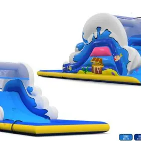 Slide water 10 x 3.5 x 3.6 m commercial inflatable slide