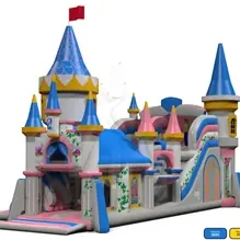 Slide with Active Center Aurora's Castle inflatable product