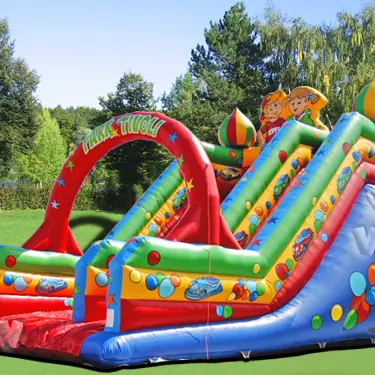 Tivoli event-style inflatable slide