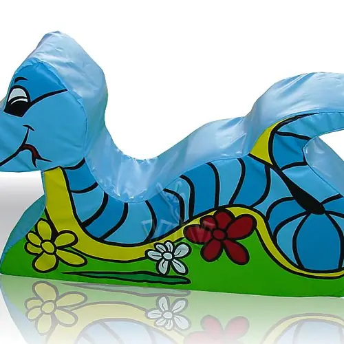 Snake foam soft play character for dry indoor play areas