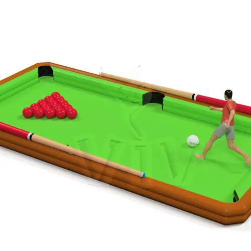 Snooker Field 6 x 4 m commercial inflatable action game