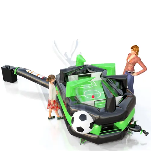 Soccer field commercial inflatable action game
