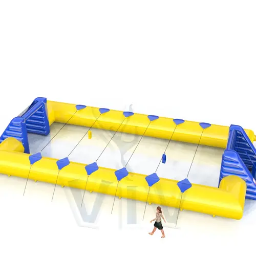 Soccer field with ropes commercial inflatable active center