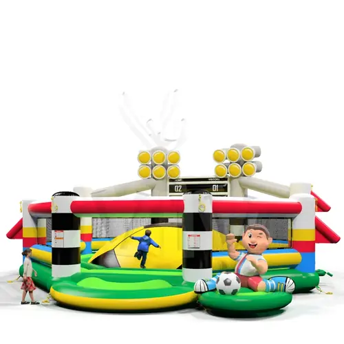 Soft Mountain Football commercial inflatable soft mountain