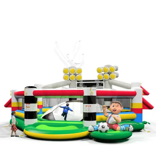 Soft mountain Football commercial inflatable soft mountain