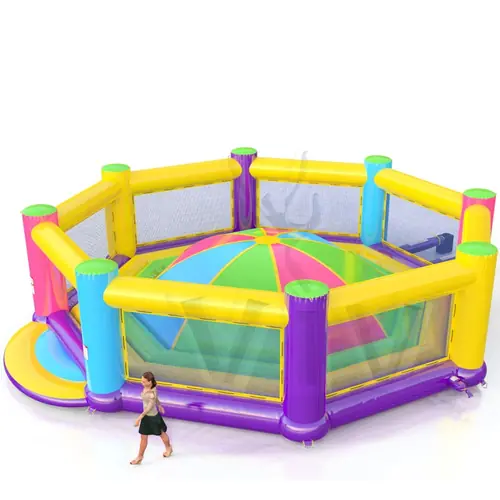 Soft Mountain Startup with fence XL - Extra Large with the floor under the bowl commercial inflatable soft mountain