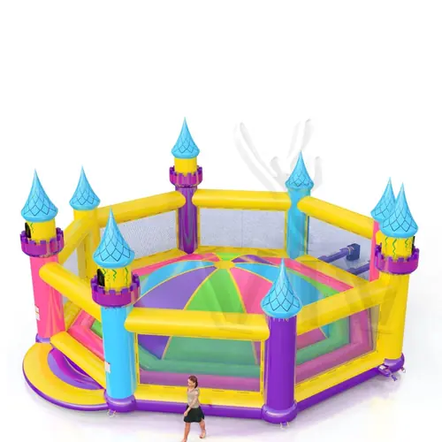 Soft Mountain XL Startup with towers commercial inflatable soft mountain