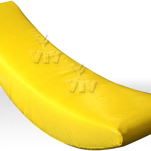 Banana foam soft play element for dry indoor play areas