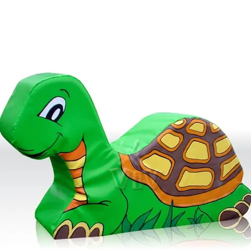 Turtle foam soft play character for dry indoor play areas