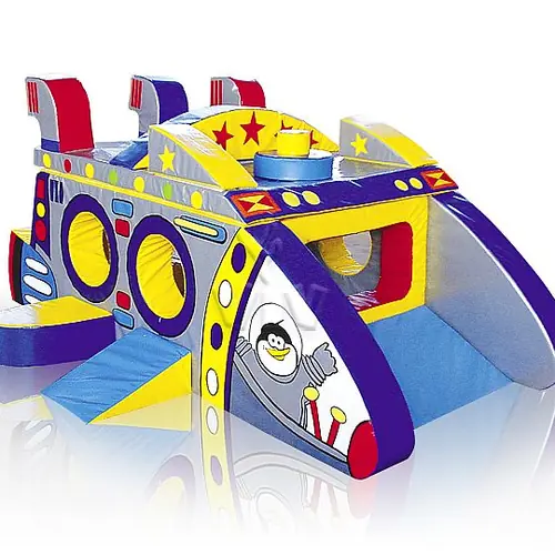 Space Ship Medium foam soft play hut for dry indoor play areas