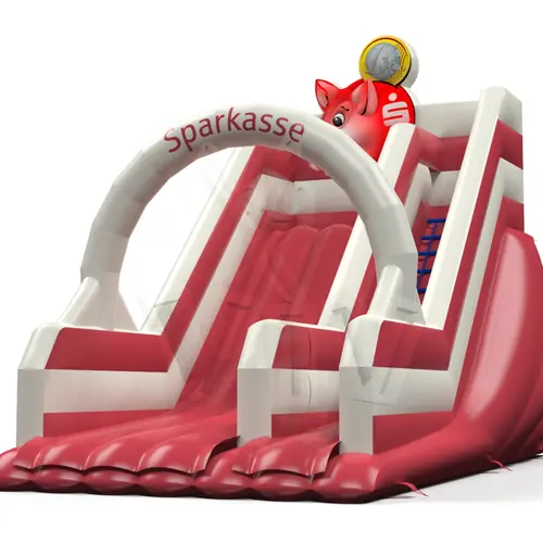 "Sparkasse" - Collection Sparkasse commercial inflatable slide