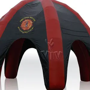 Spider Tent 7 Legs 15 m (without print) commercial promotional inflatable tent