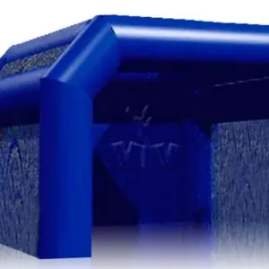 Stage with nets commercial promotional inflatable tent