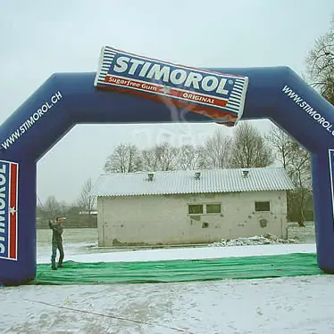 Stimorol Gate promotional inflatable product photo