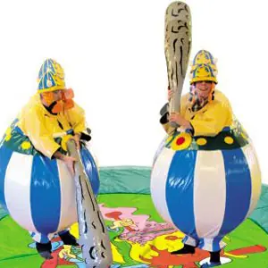 Sumo Obelix with mat commercial inflatable action game