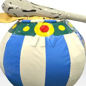 Sumo Obelix without mat commercial inflatable action game