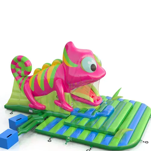 Swallower Chameleon commercial inflatable slide