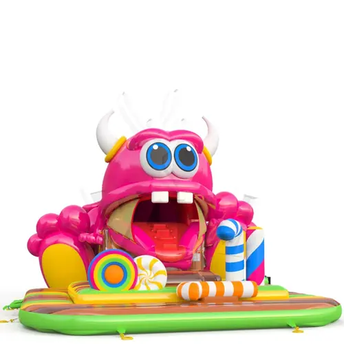 Swallower Monster commercial inflatable slide