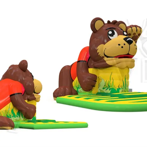 Swallowers Bear 10 x 6.6 x 5.1 m commercial custom inflatable