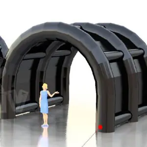 Tent Centipede 8.4 x 5.5 x 4.15 m commercial promotional inflatable tent