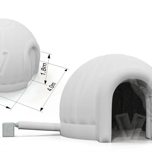 Tent Igloo 4.2 x 4 x 2.9 m commercial promotional inflatable tent