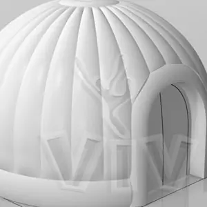 Tent Igloo 5m commercial promotional inflatable tent