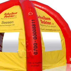 Tent Spider - External diameter 12 m commercial promotional inflatable tent