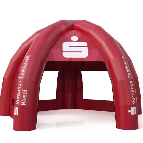 Tent Spider "Sparkasse" - Collection Sparkasse commercial promotional inflatable tent