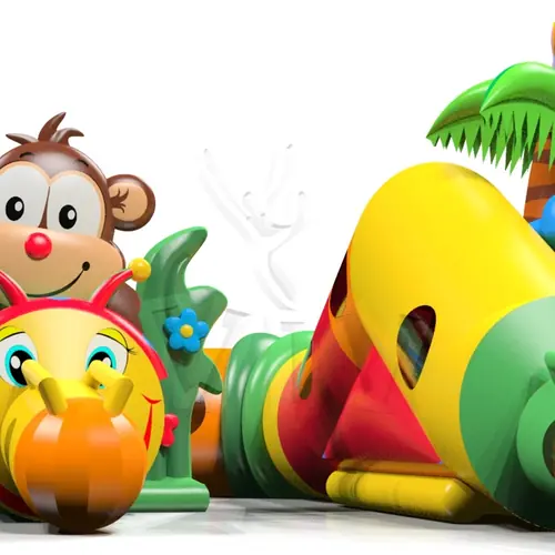 Tunnel Miki Jungle de Luxe commercial inflatable tunnel