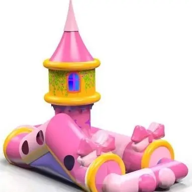 Tunnel Pink - Pink Collection commercial inflatable tunnel